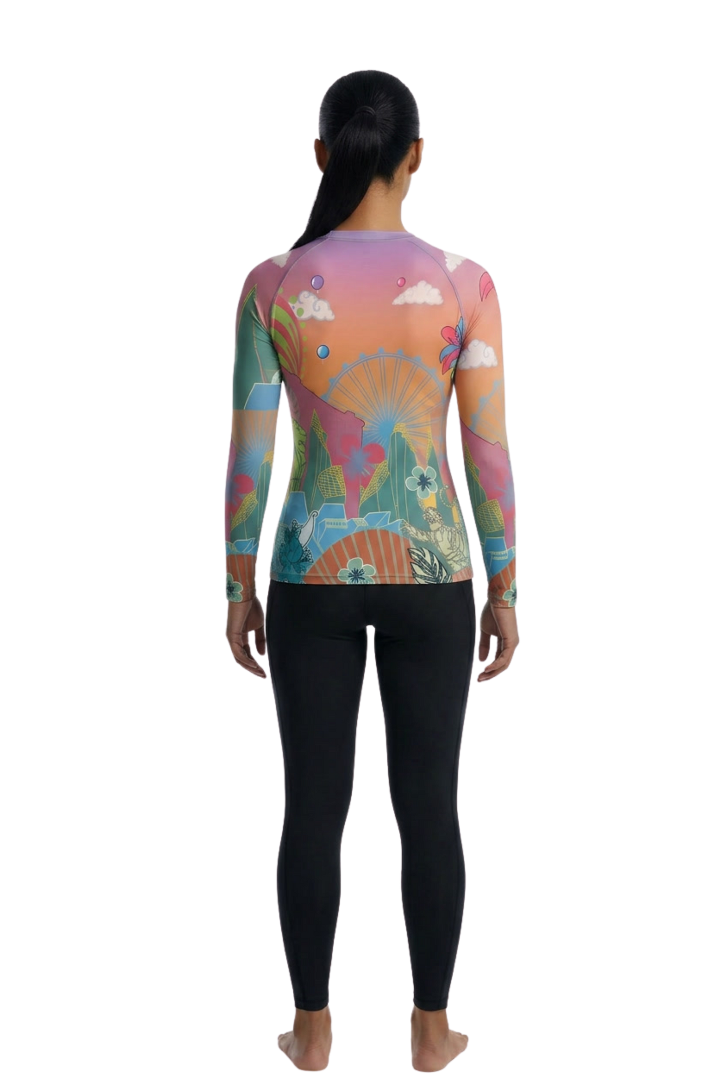 VA'A Race Week Singapore 2026 Rash Guard for Women